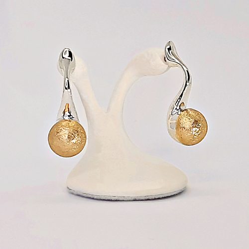 Pendientes CAM BA Plata Oro