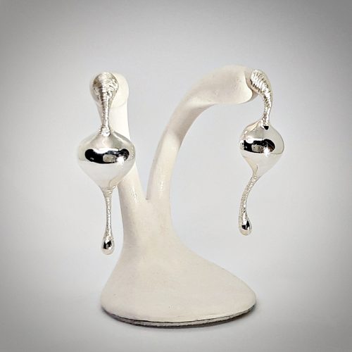 Pendientes Bas de plata